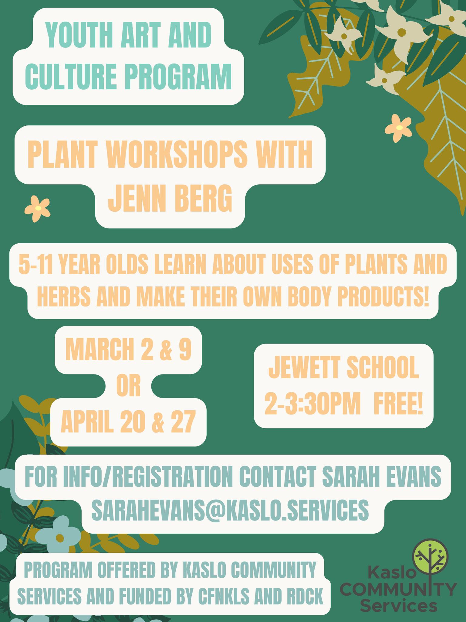Youth Plant Workshops
